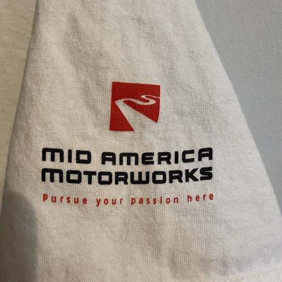 SOLD 2005 Corvette Fun Fest Mid-American 2 Sided Graphic T Shirt Sz XL White … - Picture 6 of 9